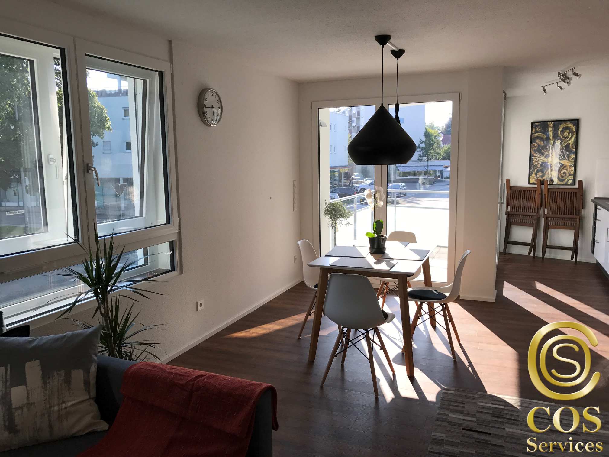 vollmöblierte Wohnung